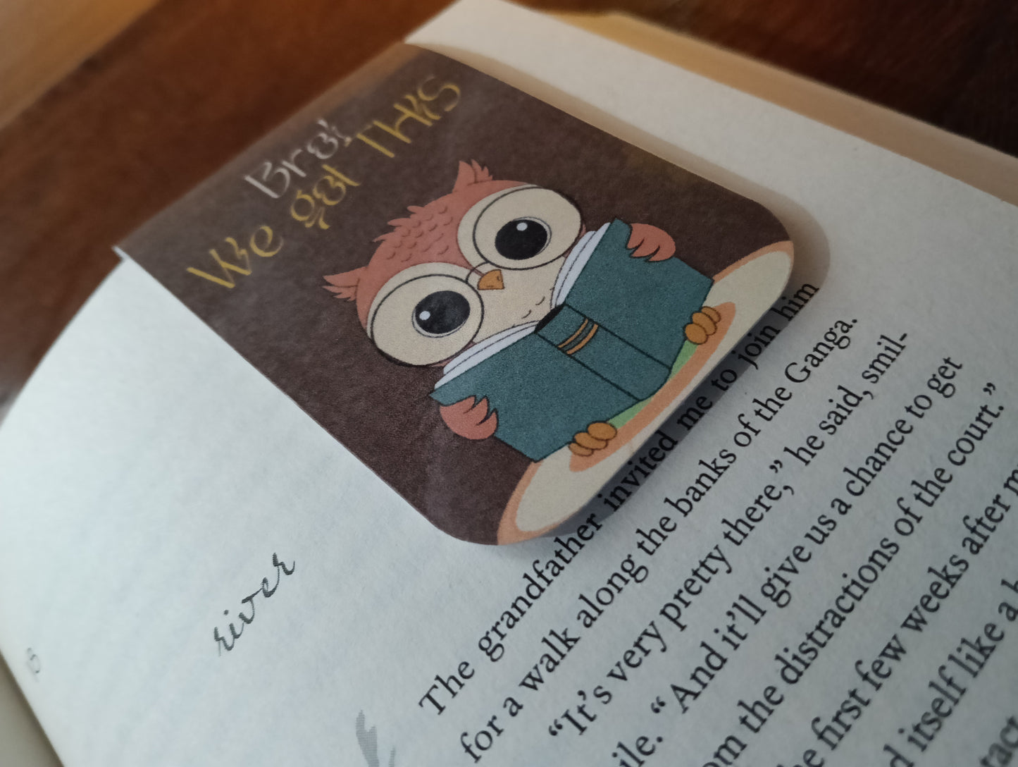 Bro! We Got This - Magnetic Bookmark