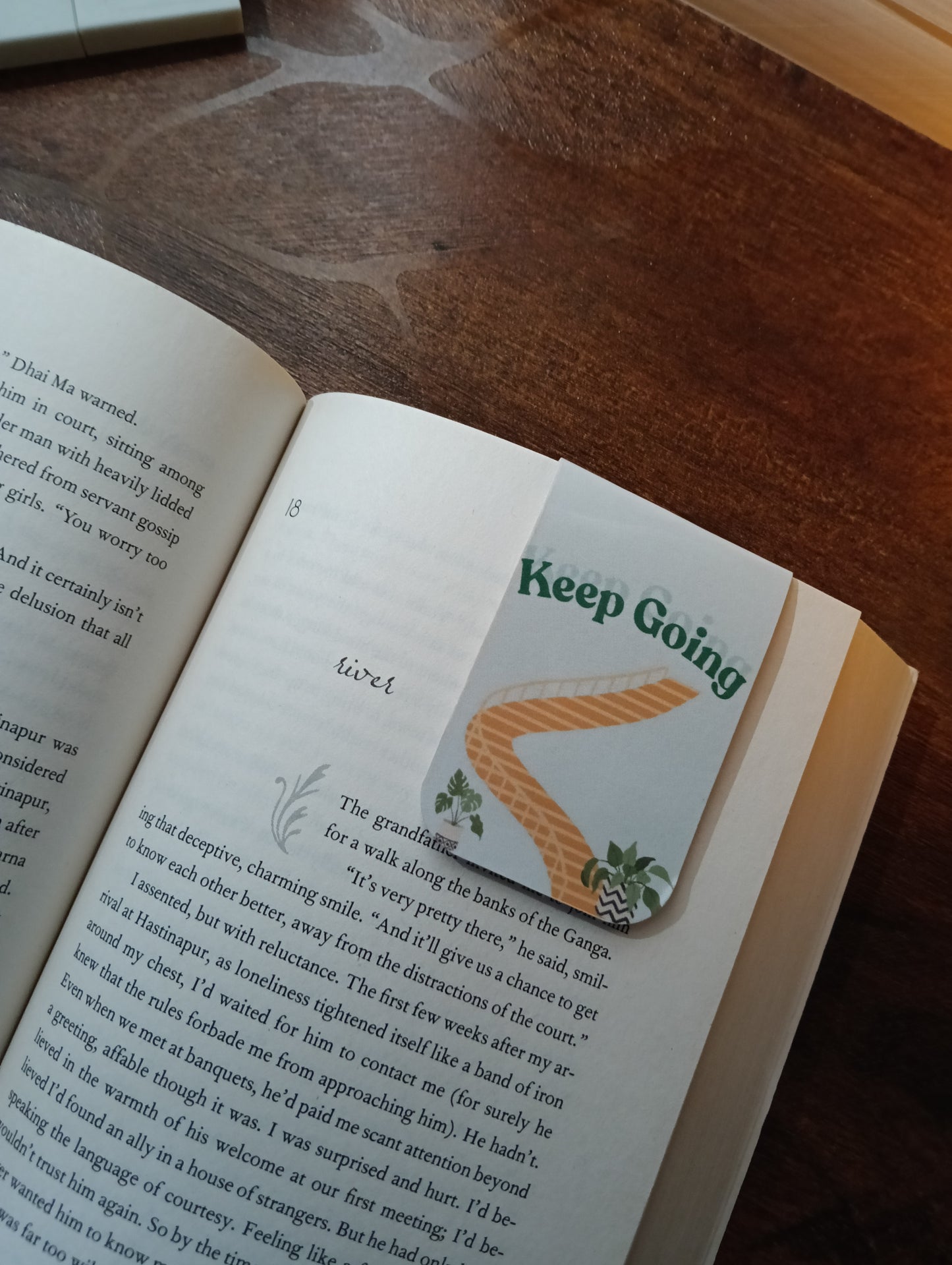 Keep Going - Magnetic Bookmark