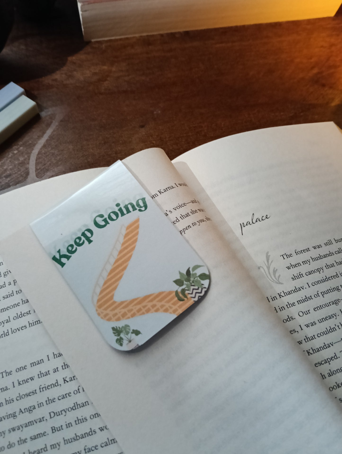 Keep Going - Magnetic Bookmark
