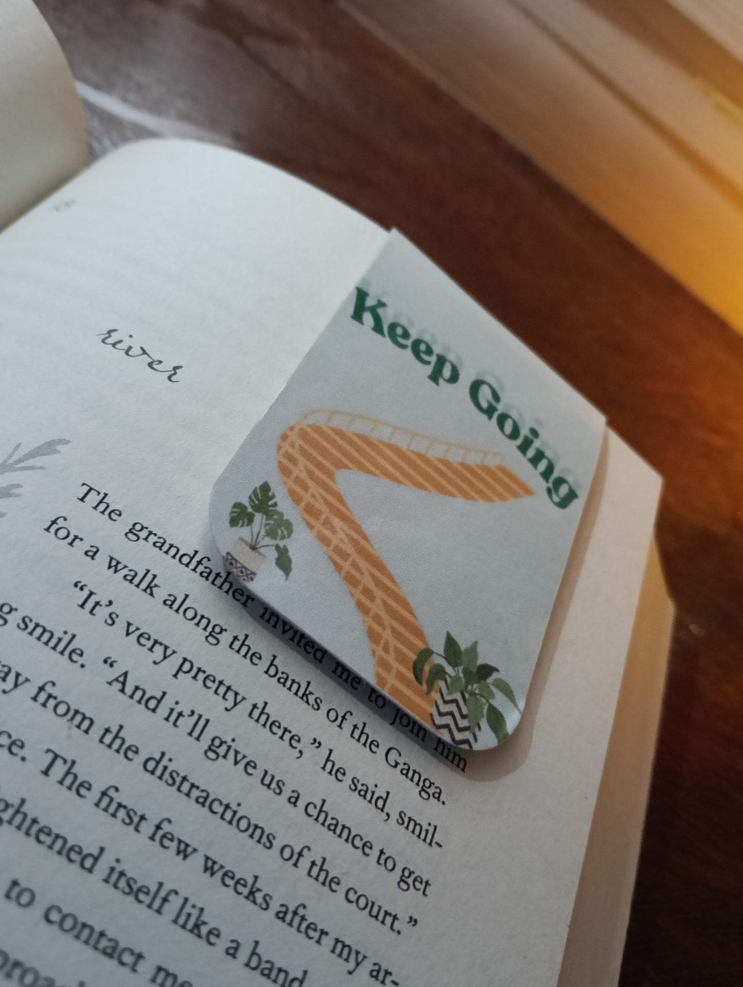 Keep Going - Magnetic Bookmark