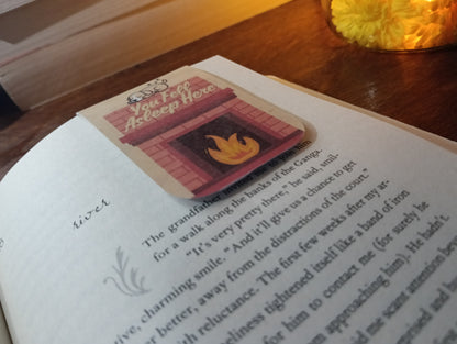 You Fell Asleep Here - Magnetic Bookmark