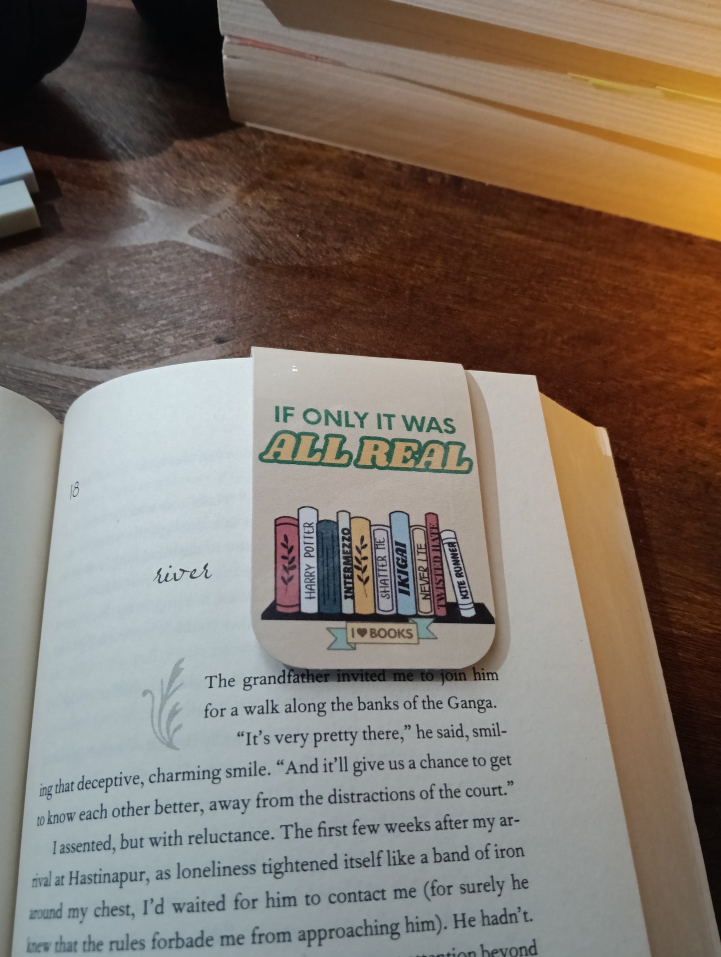 If Only It Was All Real - Magnetic Bookmark
