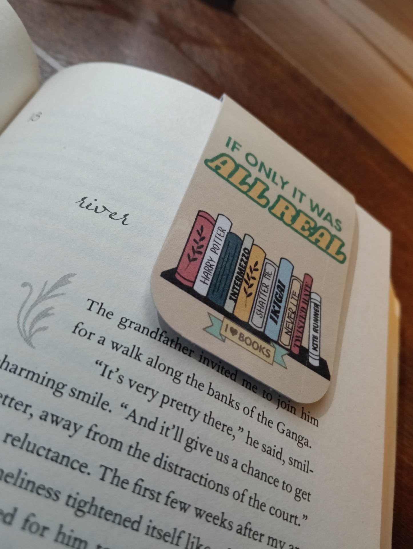 If Only It Was All Real - Magnetic Bookmark