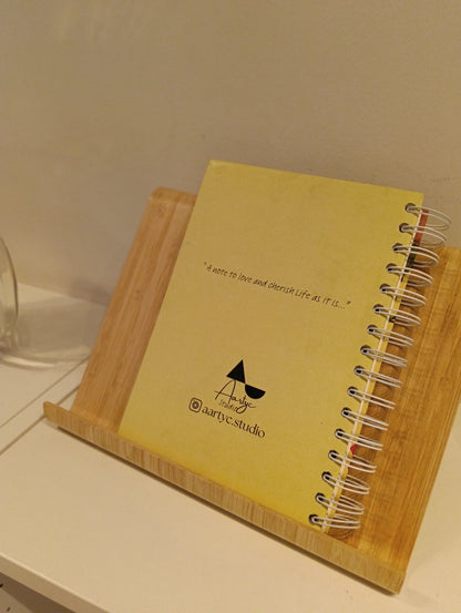 Floral Whispers | White Spiral Diary