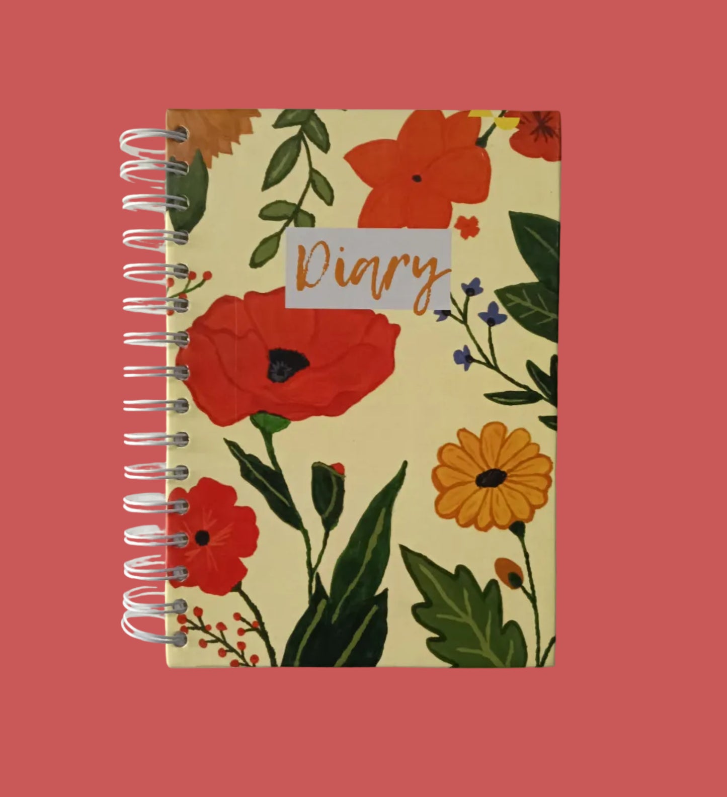 Floral Whispers | White Spiral Diary